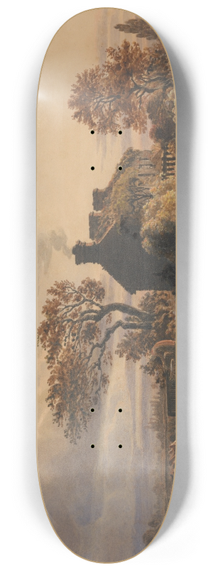 Cornelius Varley - Evening 8.25 inch art skate deck