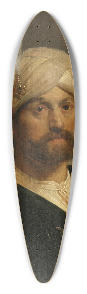 Pieter Fransz. de Grebber - Head of a man 39.3 inch art pintail longboard deck