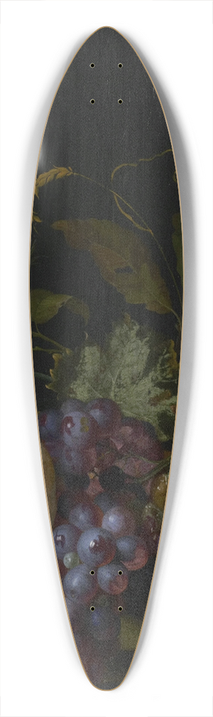 Pieter Gallis - Still Life with Fruit 39.3 inch art pintail longboard deck