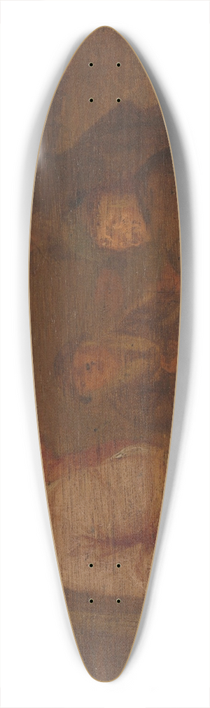 Pieter Harmensz. Verelst - Peasants Drinking in a Barn 39.3 inch art pintail longboard deck