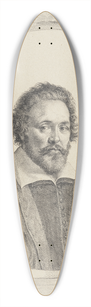Pieter Holsteyn II - Brustbild eines jngeren brtigen Mannes 39.3 inch art pintail longboard deck