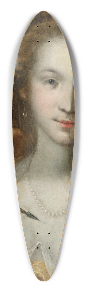 Pieter Isaacsz. - Venus and Cupid 39.3 inch art pintail longboard deck Pieter Isaacsz. - Venus and Cupid 39.3 inch art pintail longboard deck
