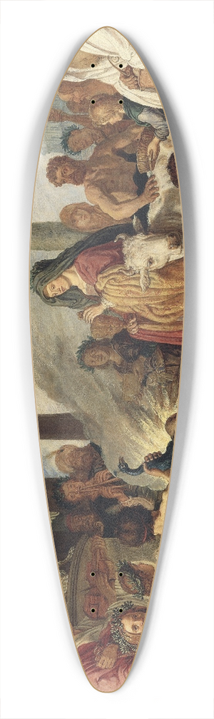 Pieter Lastman - Didos Sacrifice to Juno 39.3 inch art pintail longboard deck