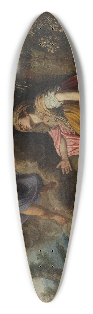 Pieter Lastman - Hagar and the Angel 39.3 inch art pintail longboard deck