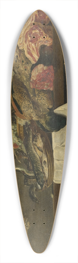 Pieter Snyers - Pantry with Game 39.3 inch art pintail longboard deck