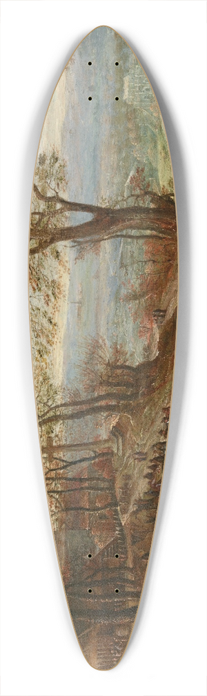 Pieter Stevens II - Country Fair 39.3 inch art pintail longboard deck
