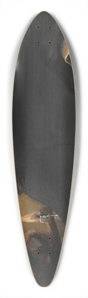 Pietro della Vecchia - St. Dominic and the Devil 39.3 inch art pintail longboard deck Pietro della Vecchia - St. Dominic and the Devil 39.3 inch art pintail longboard deck