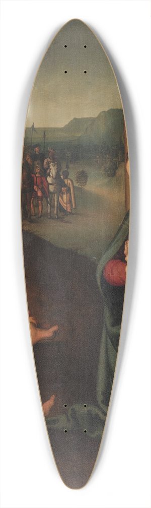 Pietro Perugino - The Holy Family 39.3 inch art pintail longboard deck