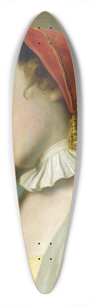 Pietro Rotari - A Sleeping Girl 39.3 inch art pintail longboard deck