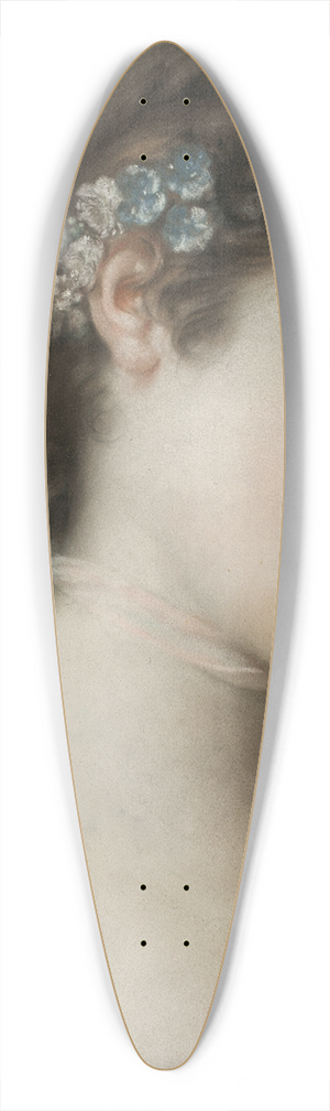 Pietro Rotari - Sleeping Girl 39.3 inch art pintail longboard deck