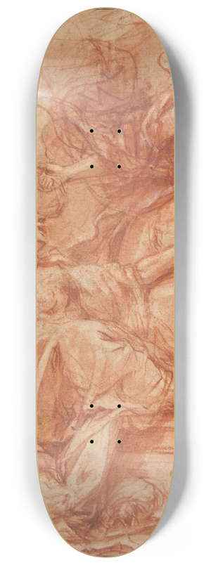 Cosimo Ulivelli - Truth Removing the Blinders from the Eyes of Ignorance 8.25 inch art skate deck