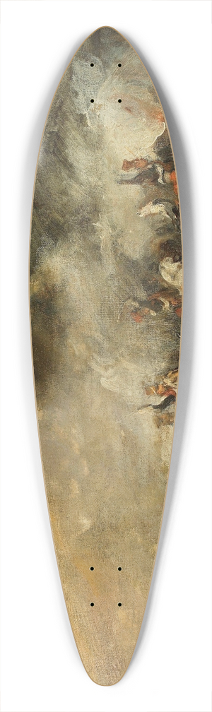 Piotr Michaowski - Battle of Somosierra 39.3 inch art pintail longboard deck Piotr Michaowski - Battle of Somosierra 39.3 inch art pintail longboard deck
