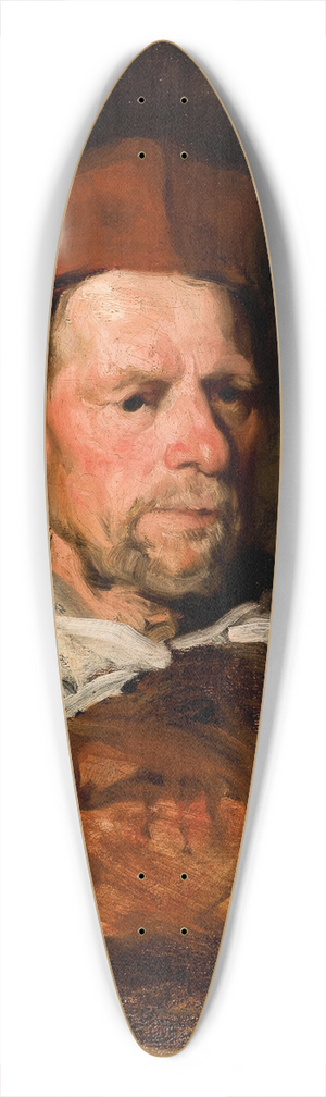 Piotr Michaowski - Cardinal 39.3 inch art pintail longboard deck