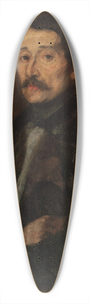 Piotr Michaowski - Portrait of Eustachy Wsowicz 39.3 inch art pintail longboard deck