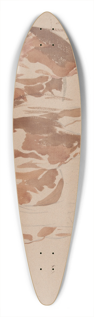 Piotr Michaowski - Studium konia i jego zadu 39.3 inch art pintail longboard deck