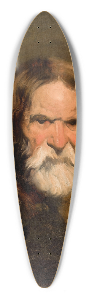 Piotr Michaowski - Study of a Bearded Peasant 39.3 inch art pintail longboard deck