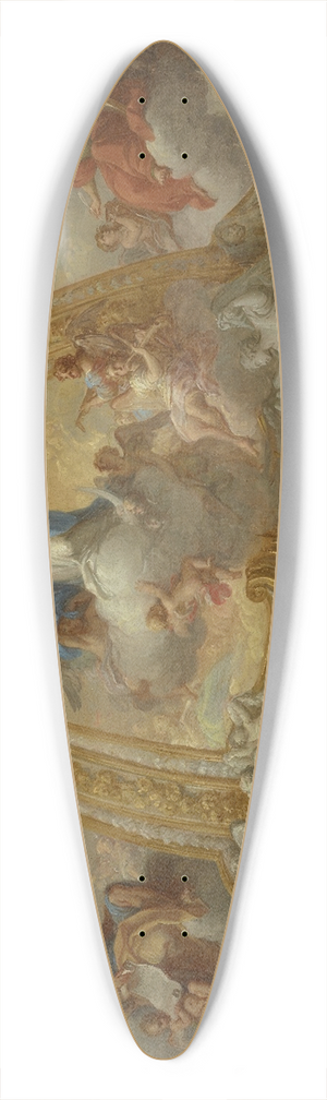 Placido Costanzi - Immaculate Conception 39.3 inch art pintail longboard deck