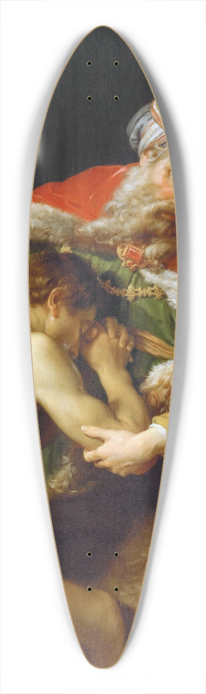 Pompeo Batoni - The Return Of The Prodigal Son 39.3 inch art pintail longboard deck