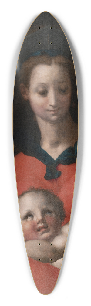 Pontormo (Jacopo Carucci) - Virgin and Child, known as the Madonna delLibro 39.3 inch art pintail longboard deck