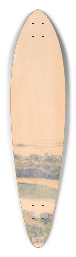 Poul Simon Christiansen - Udsigt fra Viborg Domkirkes sndre trn 39.3 inch art pintail longboard deck