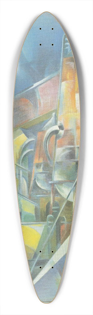 Preston Dickinson - Factory 39.3 inch art pintail longboard deck Preston Dickinson - Factory 39.3 inch art pintail longboard deck