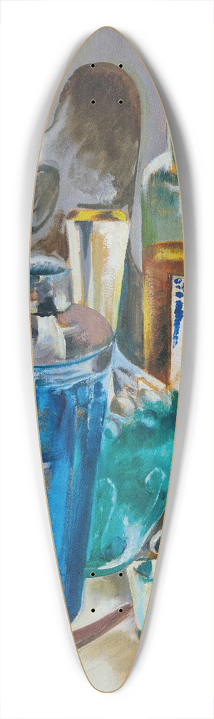 Preston Dickinson - The Artists Table 39.3 inch art pintail longboard deck Preston Dickinson - The Artists Table 39.3 inch art pintail longboard deck