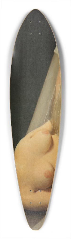 Prilidiano Pueyrredn - El Bao 39.3 inch art pintail longboard deck