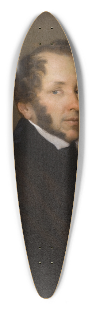 Rafa Hadziewicz - Portrait of Antoni Wentzel 39.3 inch art pintail longboard deck Rafa Hadziewicz - Portrait of Antoni Wentzel 39.3 inch art pintail longboard deck