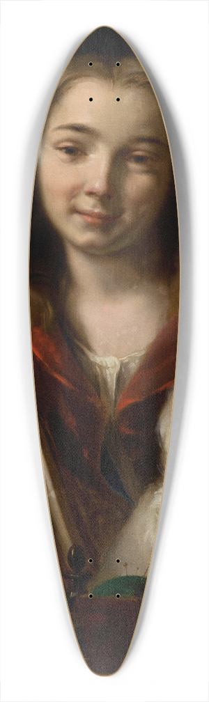 Rafa Hadziewicz - Portrait of Stefania Jaroska ne Gowacka 39.3 inch art pintail longboard deck