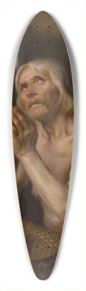 Rafa Hadziewicz - Saint Andrzej urawek 39.3 inch art pintail longboard deck Rafa Hadziewicz - Saint Andrzej urawek 39.3 inch art pintail longboard deck