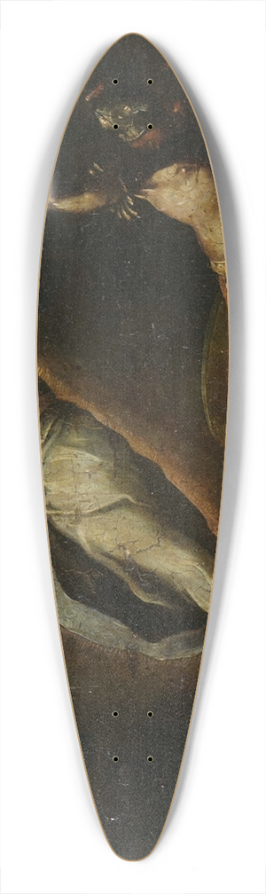 Raffaellino dal Colle - Resurrection 39.3 inch art pintail longboard deck