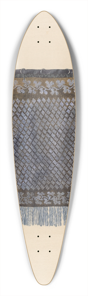 Ralph Atkinson - Beaded Bag 39.3 inch art pintail longboard deck