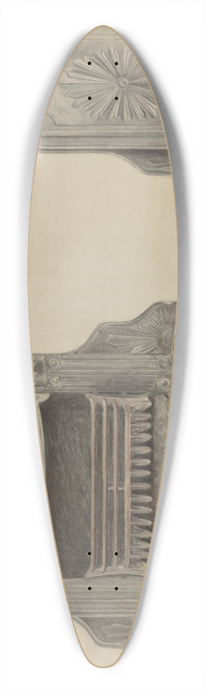 Ralph Atkinson - Toy Stove 39.3 inch art pintail longboard deck