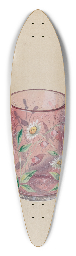 Ralph Atkinson - Water Glass 39.3 inch art pintail longboard deck