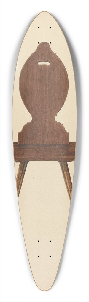 Ralph Russell - Zoar Peasant Chair 39.3 inch art pintail longboard deck