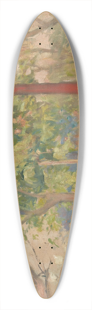 Ramn Casas - Moulin De La Galette 39.3 inch art pintail longboard deck