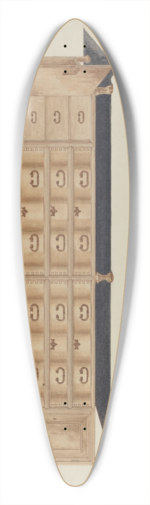 Randolph F. Miller - Cabinet, for Vestments 39.3 inch art pintail longboard deck
