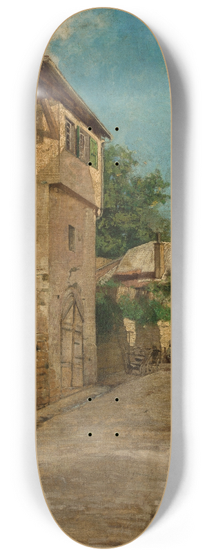 Curt Agthe - In a town 8.25 inch art skate deck