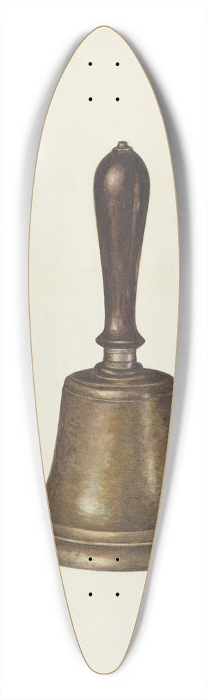 Raymond E. Noble - Town Criers Bell 39.3 inch art pintail longboard deck