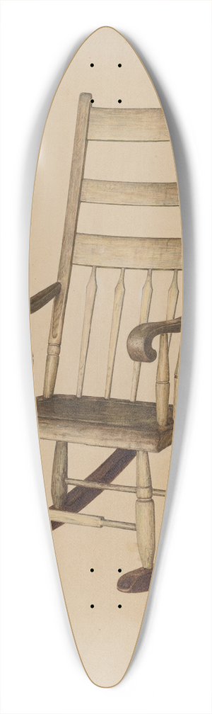 Raymond Neumann - Rocking Chair 39.3 inch art pintail longboard deck