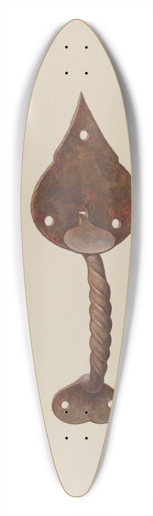 Regina Henderer - Suffolk Latch 39.3 inch art pintail longboard deck