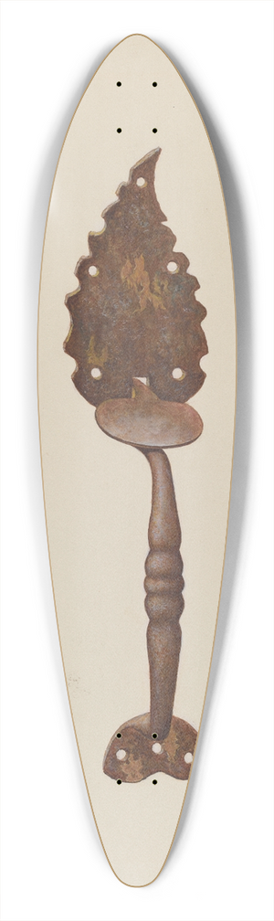 Regina Henderer - Suffolk Latch 39.3 inch art pintail longboard deck