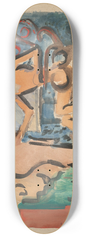 Cyprin Majernk - Atelier 8.25 inch art skate deck Cyprin Majernk - Atelier 8.25 inch art skate deck