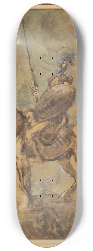 Cyprin Majernk - Don Quixote 8.25 inch art skate deck Cyprin Majernk - Don Quixote 8.25 inch art skate deck