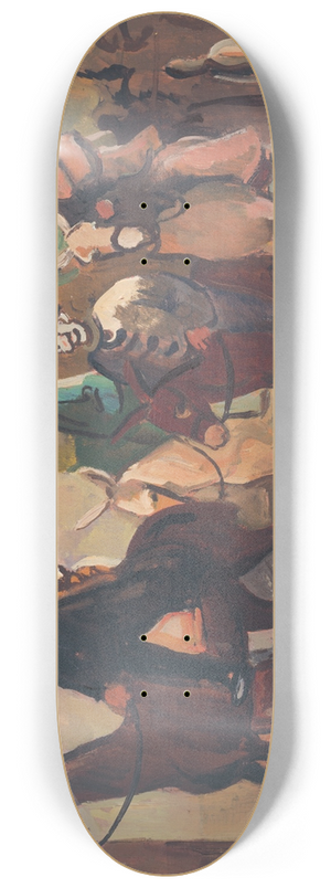 Cyprin Majernk - Entering the Ring 8.25 inch art skate deck Cyprin Majernk - Entering the Ring 8.25 inch art skate deck