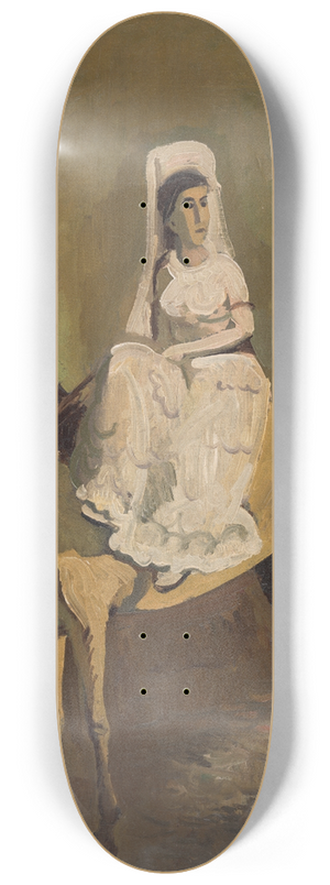 Cyprin Majernk - Equestrienne 8.25 inch art skate deck Cyprin Majernk - Equestrienne 8.25 inch art skate deck