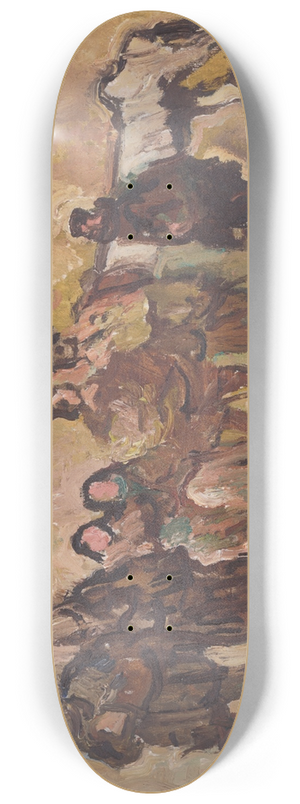 Cyprin Majernk - Exiles 8.25 inch art skate deck Cyprin Majernk - Exiles 8.25 inch art skate deck