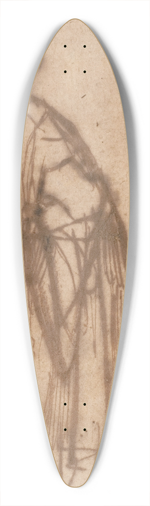 Rembrandt van Rijn - Old Man Leaning on a Stick 39.3 inch art pintail longboard deck