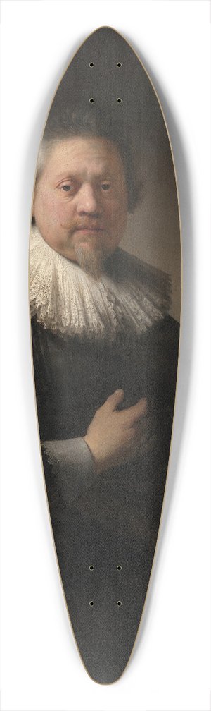 Rembrandt van Rijn - Portrait of a Man 39.3 inch art pintail longboard deck Rembrandt van Rijn - Portrait of a Man 39.3 inch art pintail longboard deck