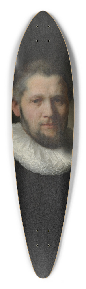 Rembrandt van Rijn - Portrait of a Man 39.3 inch art pintail longboard deck Rembrandt van Rijn - Portrait of a Man 39.3 inch art pintail longboard deck